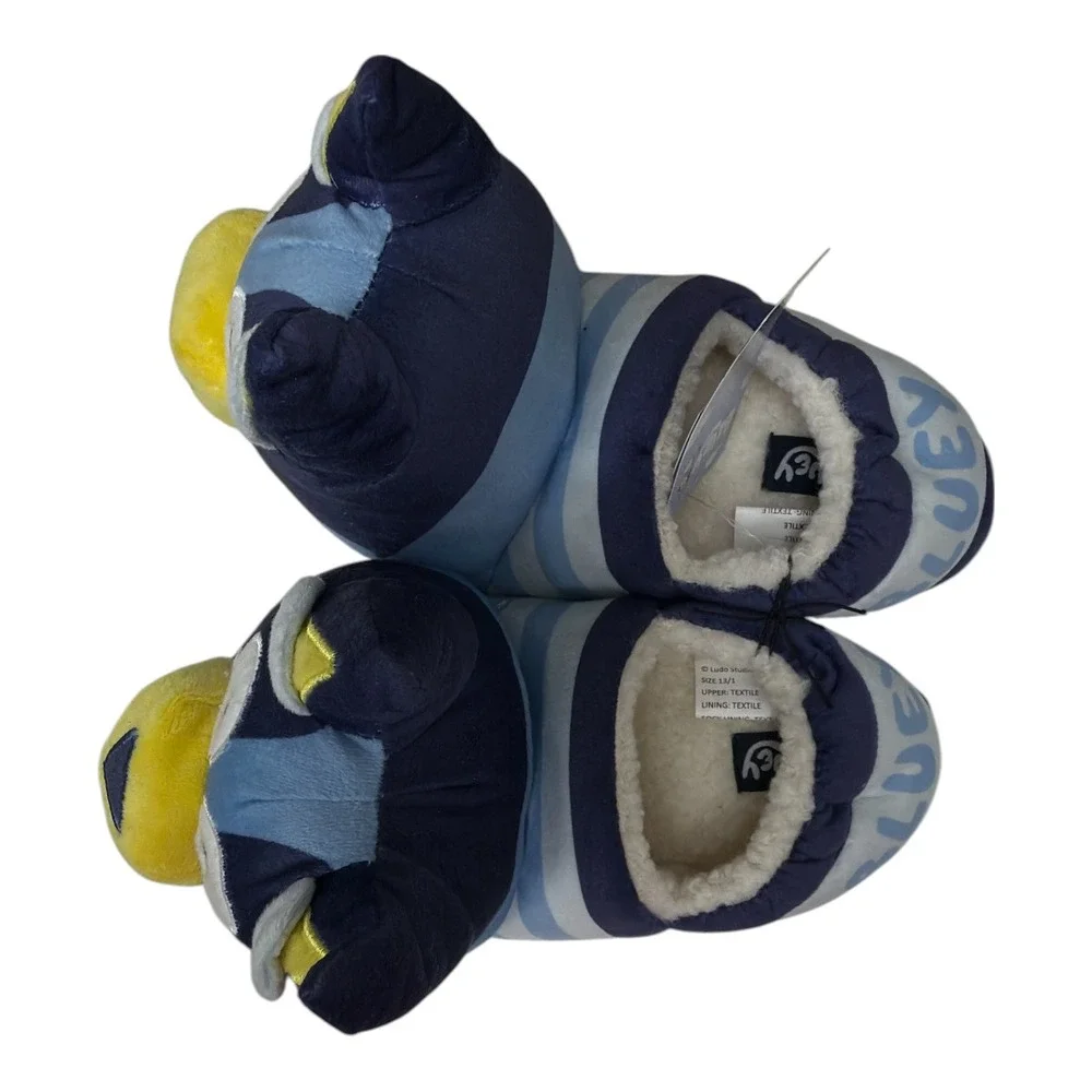 Bluey 3D Youth Slippers Ludo Studio Size 13/1 NWT